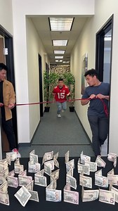 Men having fun with money reaching game | The Scene Machine