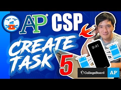 AP Computer Science Principles Create Task Example (Score of 5) | AP CSP