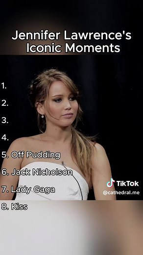 Jennifer Lawrence's Most Iconic Moments Unveiled