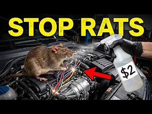 $2 Spray Stops Rats Chewing Your Car Wires