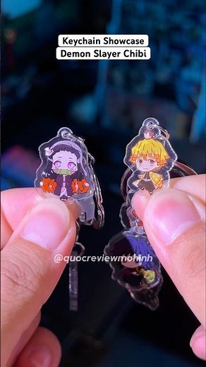 Mini Keychain Showcase – Demon Slayer Chibi Edition