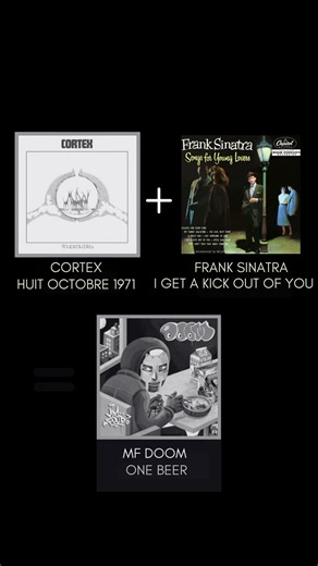 ￼ MF Doom samples #music #mfdoombeats #MFDOOM #franksinatra #onebeer #cortex #sampletypebeat ￼