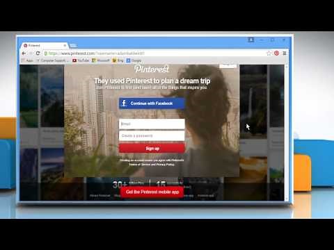 How to log out of Pinterest™ :Tutorial