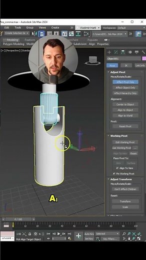 🎯 Learn how to create a target-moving light in 3ds max!
