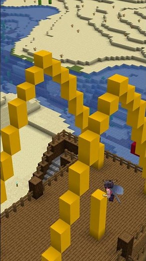 I Built A FERRIS WHEEL In Hardcore Minecraft! #minecraftthemepark #ferriswheel #shorts