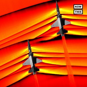 These are supersonic shockwaves colliding — the first time ever to be photographed | NowThis Earth