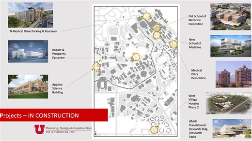 Major projects update December 2023 - @theU