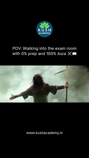 POV: Walking into the exam room with 0% prep and 100% Aura