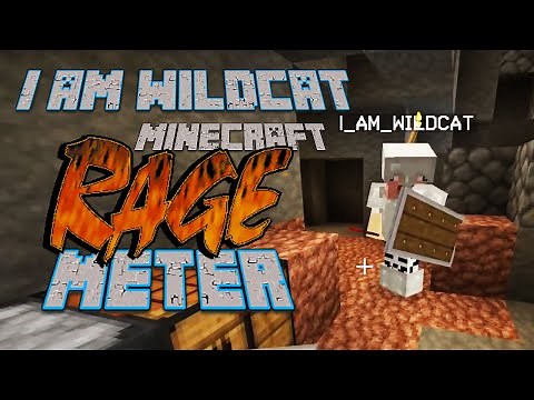 I AM WILDCAT Minecraft RAGE Meter!