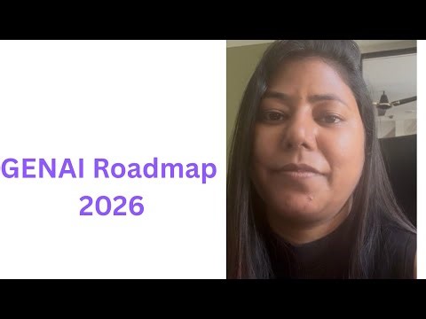 GenAI Roadmap 2026 | How to Become a Generative AI Engineer (Step-by-Step Guide)