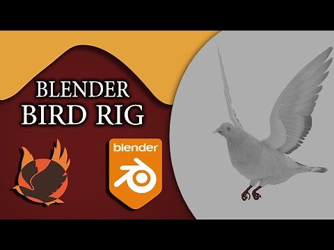 How To Rig A Bird In Blender | Step by Step Using Rigify Bird