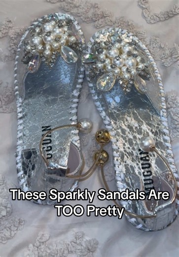 Sparkly Sandals: Shine Bright in Silver and Gold