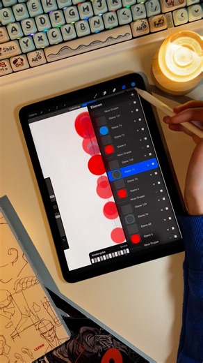 Mira on Instagram: "Small double pendulum animation 🔴🔵 Any ideas on how I can improve? 🙌🏻 #animation #animated #pendulum #doublependulum #pendulum #framebyframe #timelapse"