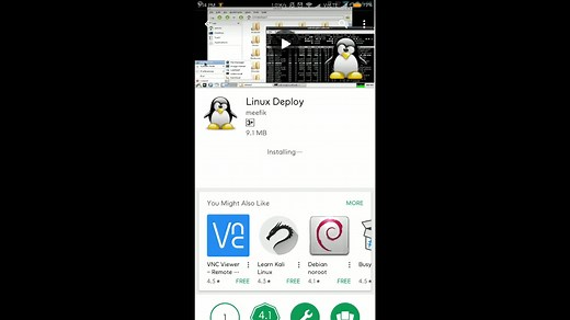 用开源软件Linux Deploy在安卓手机上安装Linux系统