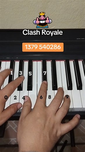 ponchopiano on Instagram: "Clash Royale piano tutorial #clashroyale #pianotutorial #clashroyaledaily"
