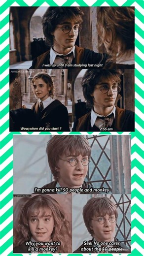 When You Study at 3 AM and Confidence Hits Different #shorts #memes #harrypotter