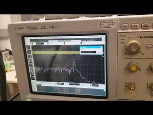 Interference of two laser signals - demonstration