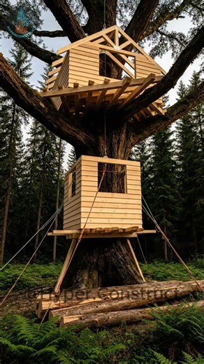 Satisfying Process: From Bare Tree to Cozy Home