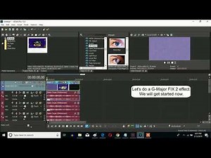 How to Make G Major FIX 2 On Sony Vegas Pro