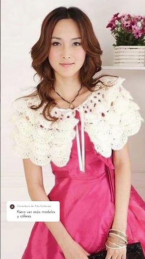 💡 Ideas para #tejer #chales a #crochet