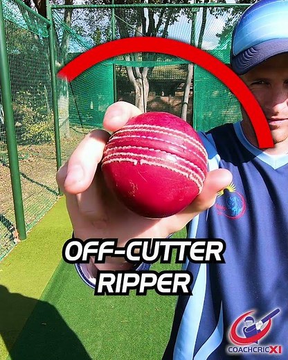 Off cutter slow ball - Fast bowling skills #Shorts