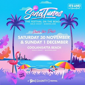 11K views · 194 reactions | ️ Introducing #SandTunes - summer’s new festival on the beach!  Catch some of the world’s biggest names over 2 huge days on Sat 30 Nov & Sun 1 Dec, on the sands of the spectacular Coolangatta Beach, Gold Coast.  Epic lineup coming soon. Register→ www.sandtunesmusicfestival.com | Ticketek Australia | Facebook