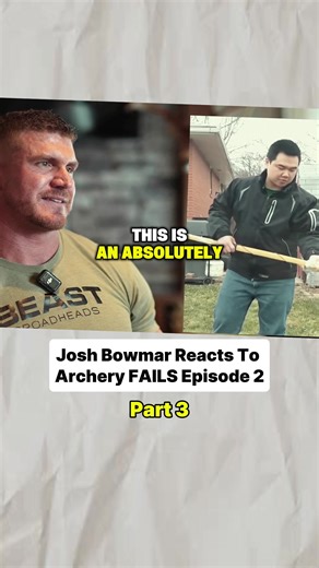 Josh Bowman Reacts to Insane Archery Fails Episode 2