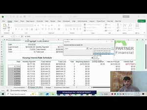 Shelly Cashman Excel 365 | Module 4: End of Module Project 1| Partner Financial