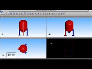 Component Modeller 03 | Tank Without Parameters, Legs | CADMATIC Academy