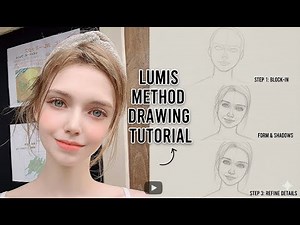 Unlock the Loomis Method: Draw Any Face Perfectly Step-By-Step