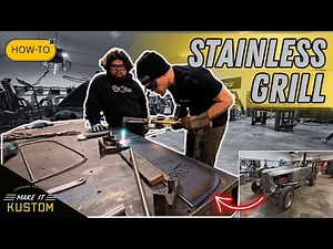 Hot Rod STAINLESS GRILL From SCRATCH & Finishing FORD ROADSTER