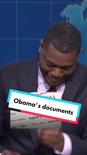 Obama’s Documents. #snl #snlnews #obama #yourcomedycave