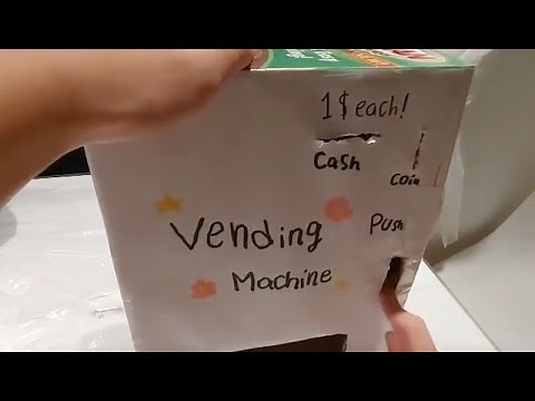 DIY Cardboard Vending Machine