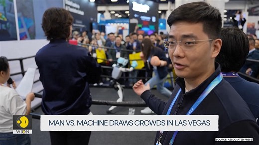 Humanoid robots steal the spotlight at CES 2026 Man vs Machine draws crowds in Las Vegas Robots built for dirty and dangerous jobs | WION