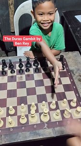 The Duras Gambit by Ben Rey #chess #trap #virals #trend #highlights #reelsvideoシ #reelsviralシ #fbreelsvideo #durasgambit | Bince Rafael Operiano