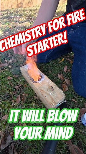 Two Ingredient Fire Starter - Easiest DIY Fire Starter