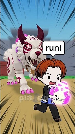when you finally get the kitsune egg #roblox #stealanegg