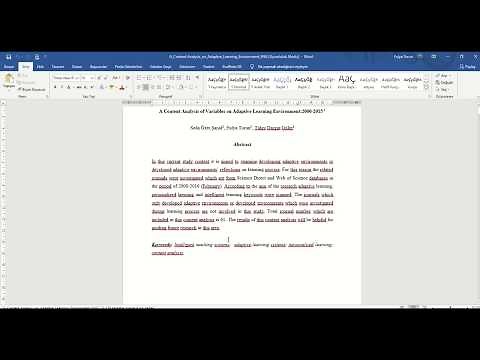 Word Dosya Açma ve Kaydetme İşlemleri