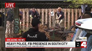 The First Alert 4 Digital News Desk went live this afternoon with breaking news regarding a large police presence at a South City home. | KMOV