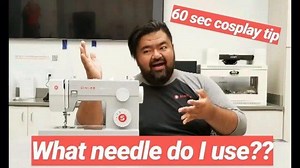 1.6K views · 31 reactions | Brand Ambassador Philip @canvascosplay shares his experience on what he’s found to be the best needles to use on various Cosplay materials! Thanks for the tip, Philip! ❤️ #cosplaywithsinger #broswhosew #cosplaytips #tipsandtricks #singersewingmachine #itstartswithastitch | Singer North America | Facebook