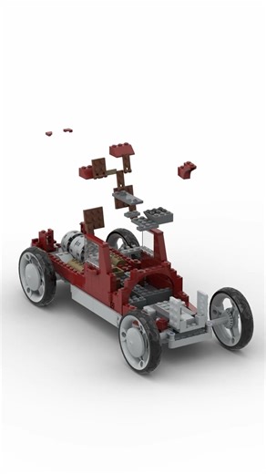 Car by WeeFatNinja Lego MOC speed build