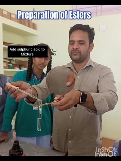 Preparation of Esters/Esterification/science experiments