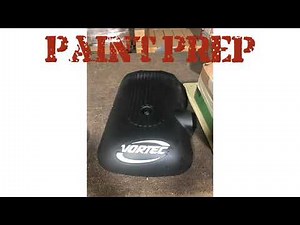 Vortec Intake cover custom painted Black! LS Swap Box Chevy