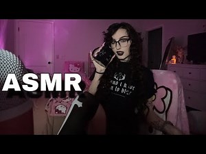 ASMR | Random Triggers ( Long Nail Tapping, Tracing, Scratching, Upclose Clicky Whispering )