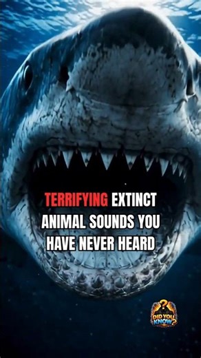 Scientists Recreated the Sounds of EXTINCT Animals…😱😱