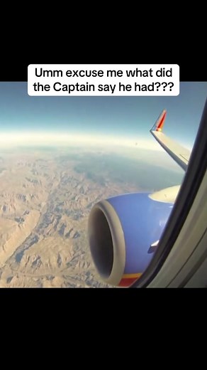 Curious Announcement from the Pilot during Flight