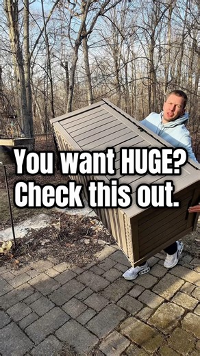 Outdoor Storage Container #youtubeshorts