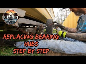 Changing the Bearing Hub Assemblies on Trailer Axles.. step by step do's and don'ts #trailerrepair
