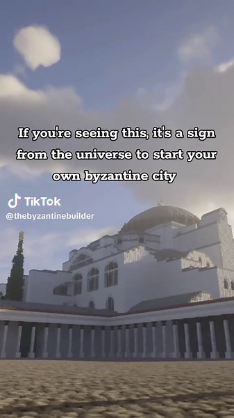 Build Your Own Byzantine City in Minecraft Now