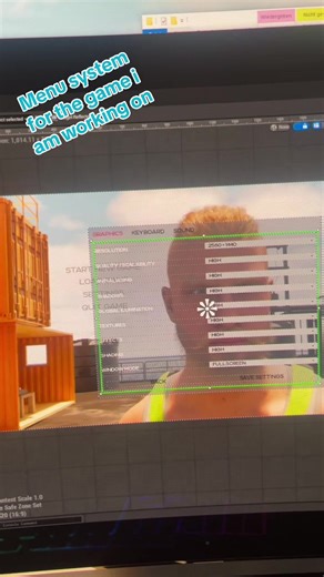 Menu System for Game Development